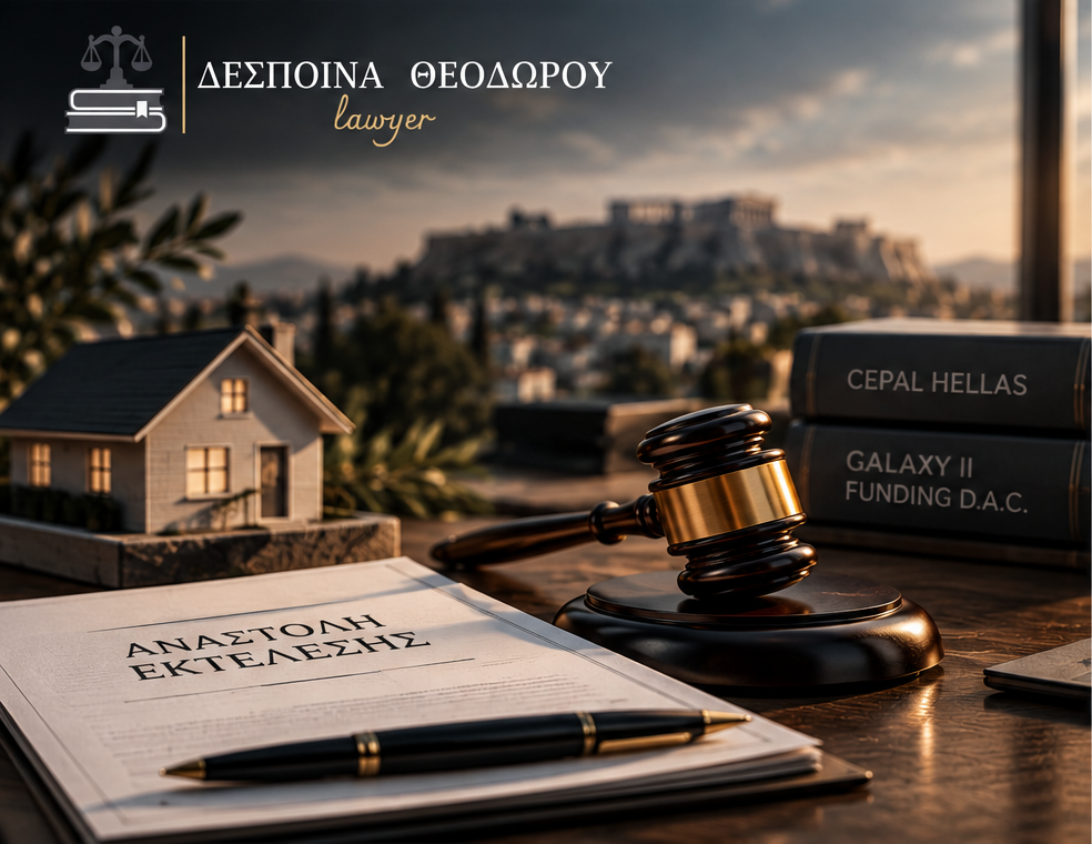 Αναστολή αναγκαστικής εκτέλεσης κατά της Cepal για απαίτηση Galaxy II Funding D.A.C.